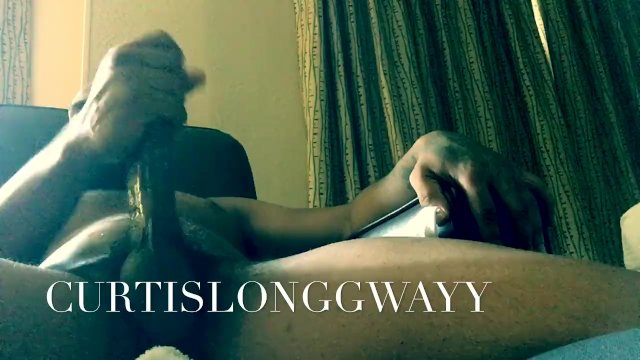 BBC EDGING TO EJACULATING CUMSHOT