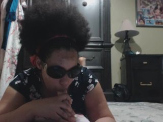 chubby_teen teasing sucking and_smoking