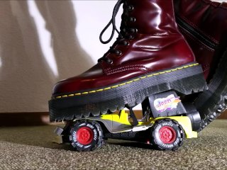 solo male, doc martens boots, toycar crush, exclusive