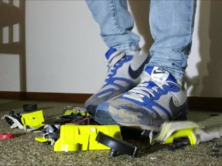 Toycar Crush with Nike Sneaker (View 2)