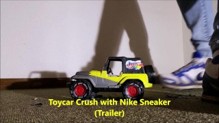 Toycar Crush with Nike Sneaker (Trailer)