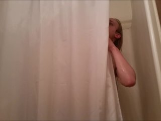 shower, parody, masturbation, caught shower