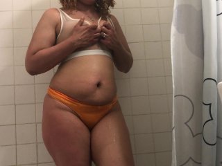 Wife_See Through Wet Clothes in_Shower