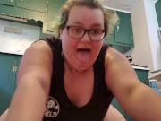 Silly Slut being an excited puppy for you