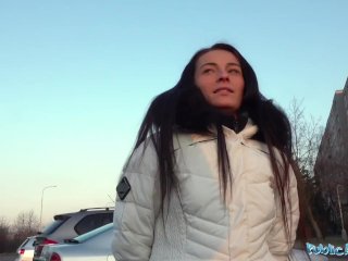 Public Agent Multiple orgasms as tight wet warm pussy drains agents balls screenshot number 1