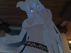 Slutty Thigh High Waifu Gives Virtual Lap Dance (POV)