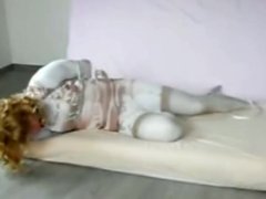 Crossdress Bridesmaid Self Bondage
