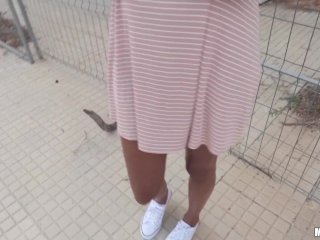 Mofos - Luna Corazon rides cock in public