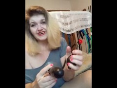Sex Talk PART 3 MILF talks about asses! Butt plugs. Vibrators. First time.