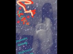 Cassandra Kennedy says "add me to Snap chat"