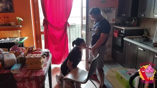 Milf gets fucked while she is shopping and then she licks all the cum