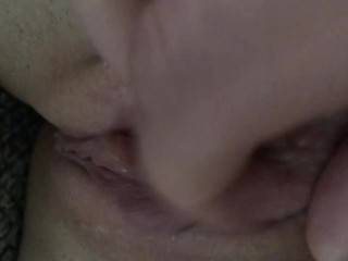 POV teen clit rubbing_until squirt