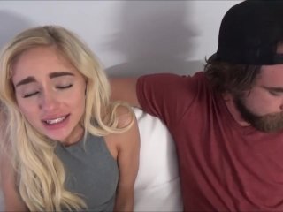 Tiny Blonde Fucks Halfway House Manager - Naomi Woods screenshot number 1