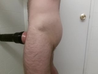 Hot Guy_Talking Dirty & Fuckin_a Mounted Fleshlight to a Moaning_Orgasm