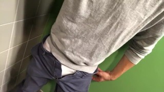 Pulling out my dick on my break