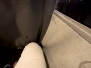 Preview 1 of Risky public blowjob in the double-decker city bus