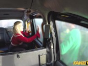Preview 6 of Fake Taxi Sasha Steele gets her tits out at the car wash