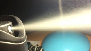 Slow-Motion deodorant squirt