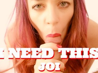 I need this! - POV MILF JOI with Cum Countdown and Tit Worship!