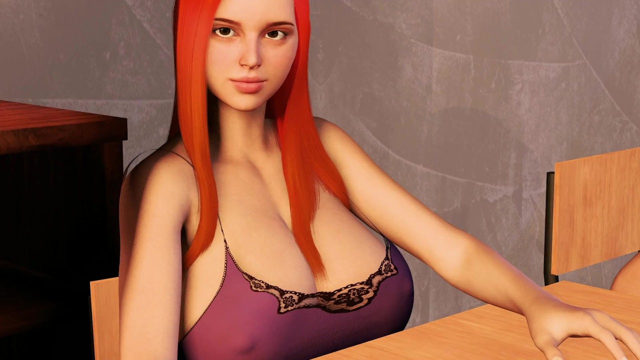 思春期の成長～女子高生が巨乳と大きな唇を