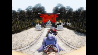 守望先锋 - Mercy & Widowmaker 辅助深喉 [5K VR HENTAI]