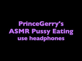 asmr, popular with women, man eating pussy, dirty talk