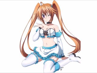 Español JOI hentai High School_DxD, Instrucciones para_masturbarse.