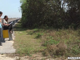 BANGBROS - The Titties On the Bus Go, Up and Down, Up and Down...