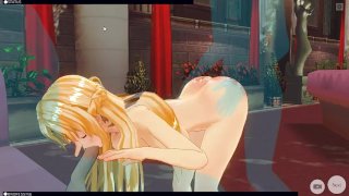 [CM3D2] Sword Art Online Hentai - Asuna Yuuki Allows Herself To Be Used