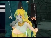 Preview 3 of [CM3D2] RWBY Hentai - Training Yang Xiao Long's Throat And Ass