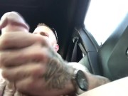 Preview 2 of Had to cum stuck in traffic!!