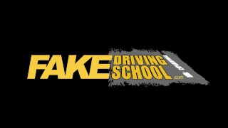 Fake Driving School half Asian tiny student fucks for free lessons