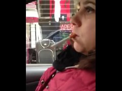 When wife started smoking inhaling hard