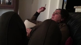 começou a inalar novamente11