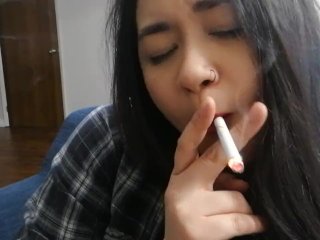 smoker, smoke, asian, fetish
