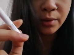 Miss Dee Nicotine Fetish Smoking for Her Fans #08