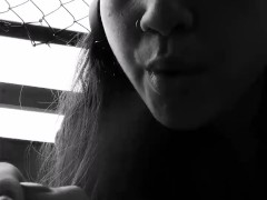 Miss Dee Nicotine Fetish Smoking for Her Fans #13