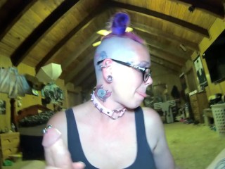 Chassidy Lynn - POV Smoking Blowjob /_Cheating Girlfriend