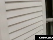 Preview 2 of Sexy Loving Kimber Lee Face Fucks The Repair Guy!