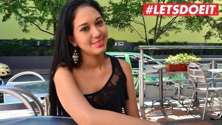 LETSDOEIT - Colombian Teen Picked Up At The Market Cums Hard