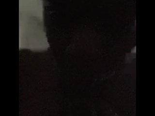While they home
