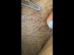 Plump Pubic Pussy Pluck