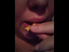 Whispering as i eat candy