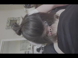 cleanup, brunette, pov, big tits