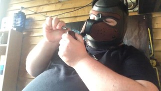 зажим для трубы для щенка