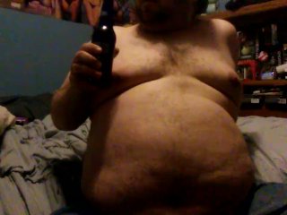 chug after whole med pizza