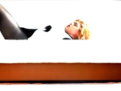 Self bondage velvet leotard