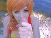 Preview 2 of Pokemon Misty & Ash Cosplay Teaser Rainbowslut