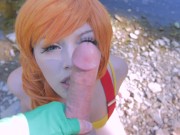 Preview 5 of Pokemon Misty & Ash Cosplay Teaser Rainbowslut