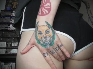 kink, butt, farts, tattooed women